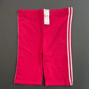 Size 5T Girls Maroon Taped Shorts